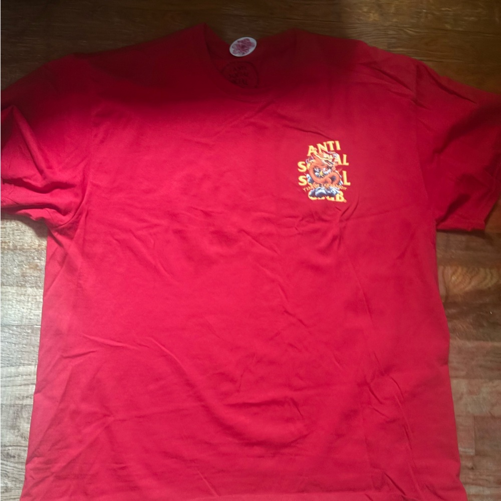 Anti Social Social Club Red T-Shirt